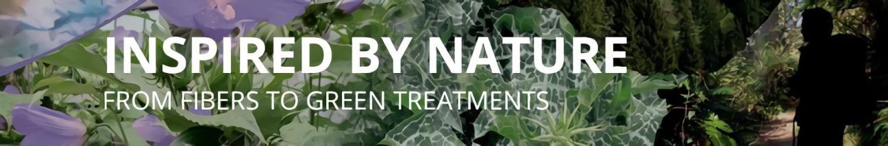 Inspired by Nature – From Fibers to Green Treatments
