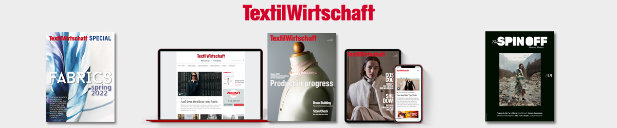 TextilWirtschaft is a news, business and fashion magazine. It has been providing specialist information for the fashion and textile industry for over seventy years and is published every Thursday. The e-paper is available the evening before, daily website
